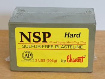 Chavant Modelling Clay HARD NSP Green 2lb / 907g