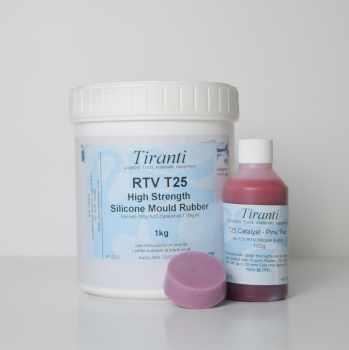T25 Silicone Rubber+cat 1.10kg Kit