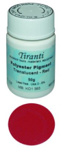 Polyester Pigment: Translucent Red 50g
