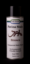 Patina Stain: Brown 12oz Spray Non Export