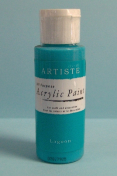 Acrylic Paint: Turquoise / Lagoon Blue 59ml