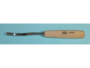 STUBAI 6mm No20 Salmon Bend Sweep 11 Woodcarving Tool