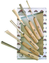 Set of 6 Woodcarving Tools
