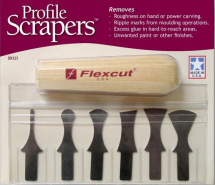 Flexcut Profile Scraper Set & Handle