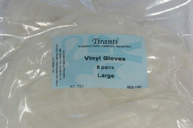 Vinyl Gloves-Large(powder free)5 pairs