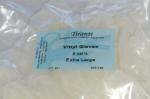 Vinyl Gloves-X Large(powder free) 5 pairs