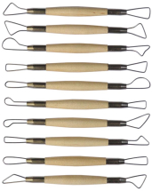 Set of 10 Wire Modelling Tools 15cm